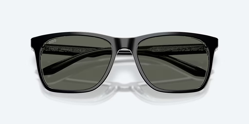 Costa Gravels 580G Sunglasses - Black/Gray 580G 4