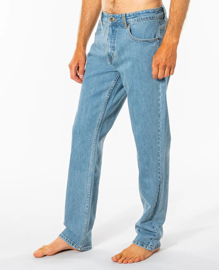 Ripcurl Men's Classic Surf Denim Pant - Salt Blue 1