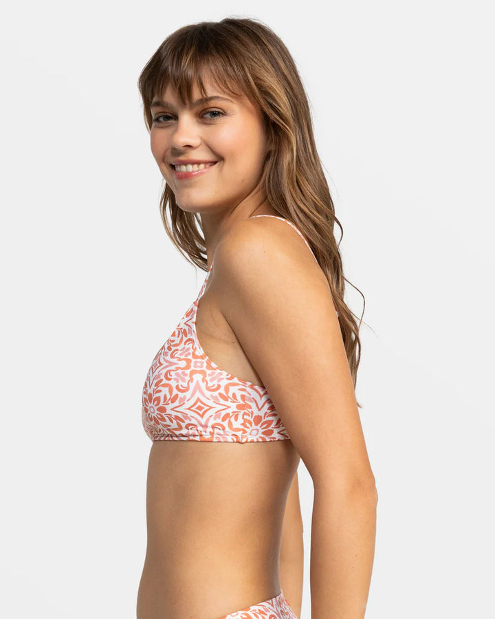 Roxy Fresco Tile Bralette Bikini Top FINAL SALE