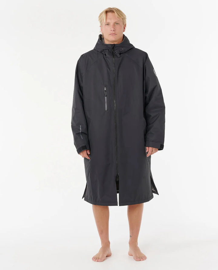 Ripcurl Men's Surf Series Winter Poncho - Black/White 