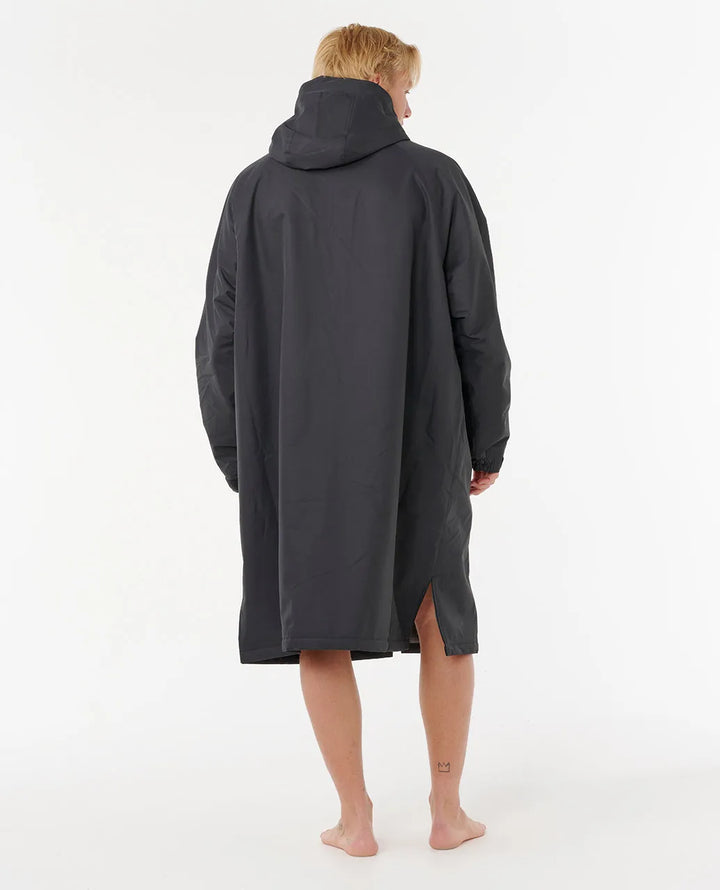 Ripcurl Men's Surf Series Winter Poncho - Black/White 2