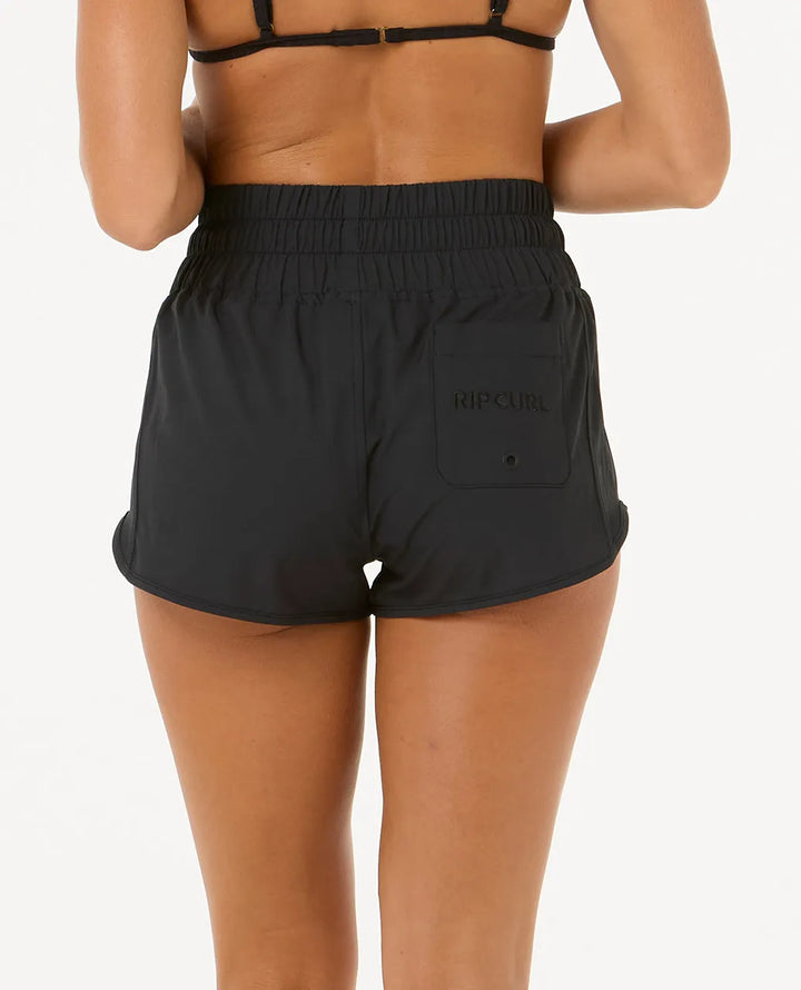 Ripcurl Women’s High Waist Volley 3” Boardshort - Black 2