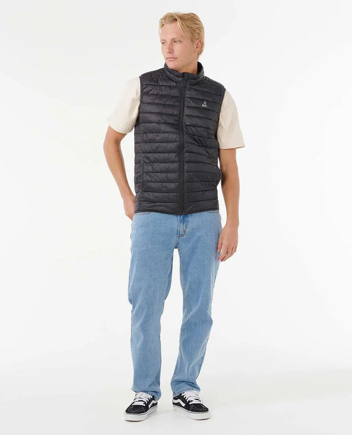 Ripcurl Men’s Anti Series Search Puffer Vest - Black 3
