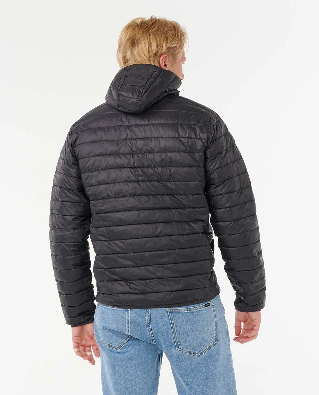 Ripcurl Men’s Anti Series Search Puffer Hood - Black 1