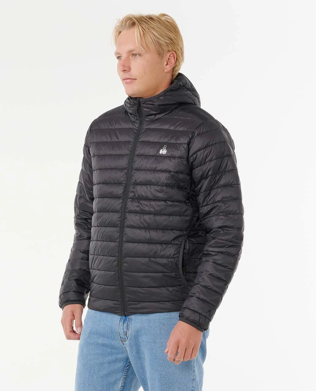 Ripcurl Men’s Anti Series Search Puffer Hood - Black 2