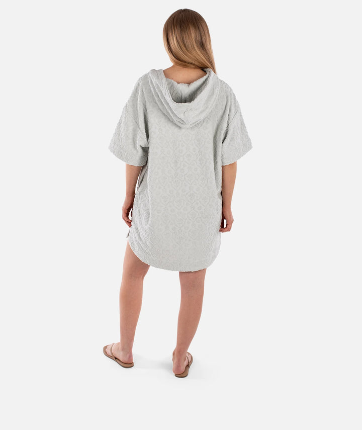 Jetty Women’s Cornwall Jacquard Terry Dress - Fog 2