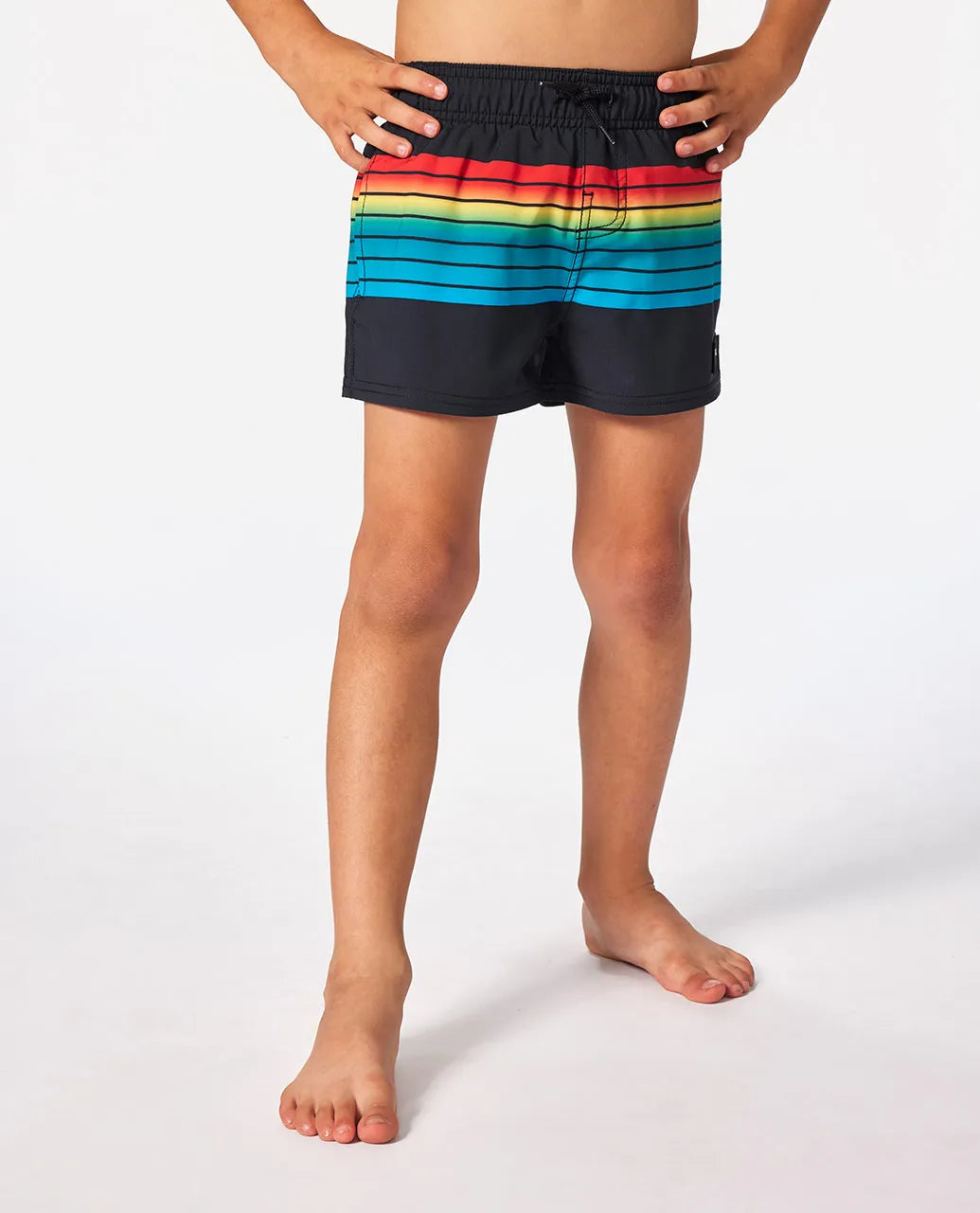 Ripcurl Boy Surf Revival Volley Boardshort 2-8yrs - Black 