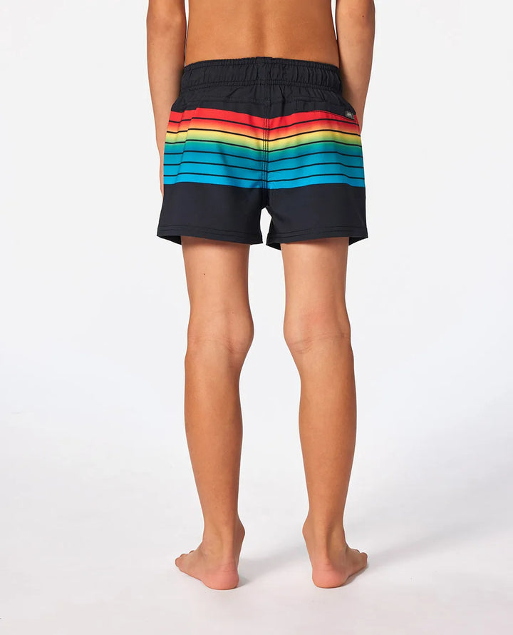 Ripcurl Boy Surf Revival Volley Boardshort 2-8yrs - Black 1