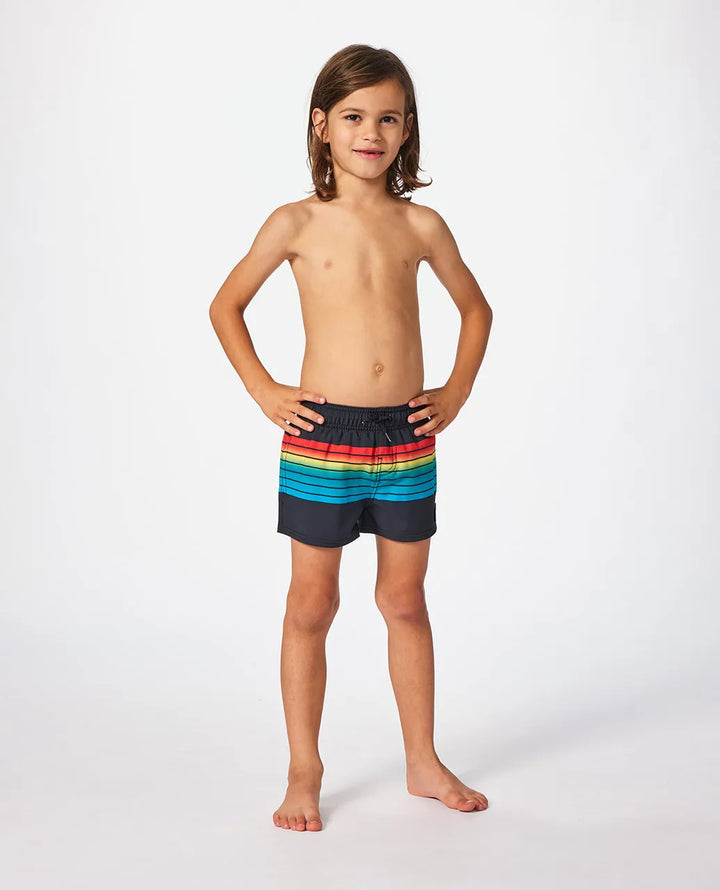 Ripcurl Boy Surf Revival Volley Boardshort 2-8yrs - Black 2