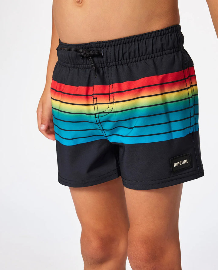 Ripcurl Boy Surf Revival Volley Boardshort 2-8yrs - Black 3