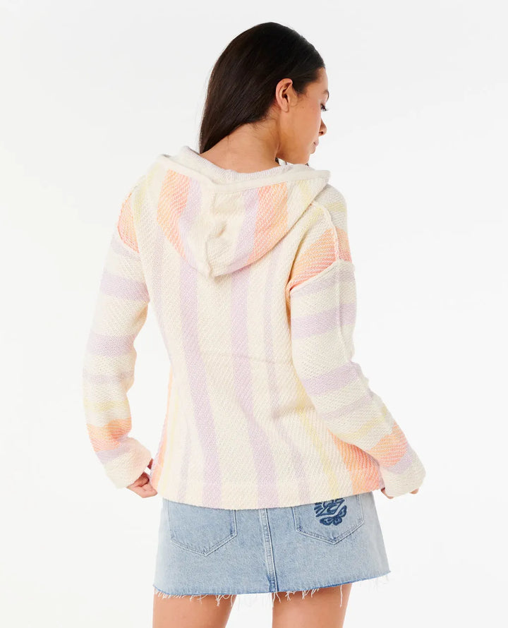 Ripcurl Women's Neon Isles Knit Poncho - Purple 2