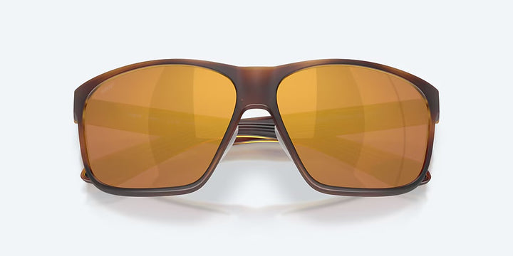 Costa Trades 580P Sunglasses - Matte Tortoise/Gold Mirror 580P 4