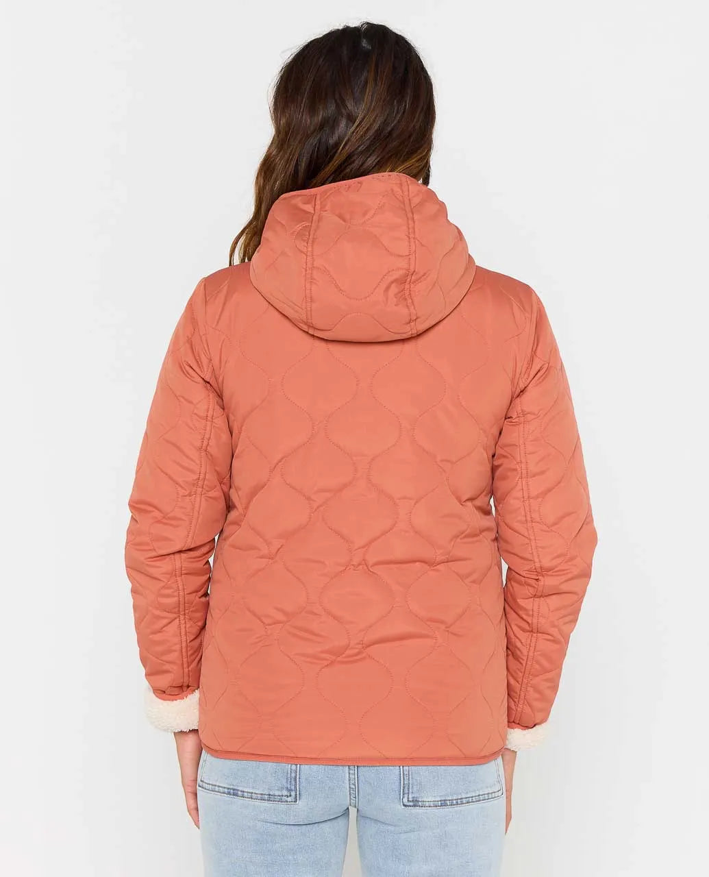 Ripcurl Women's Anti Series Anoeta Classic Jacket - Brick 1