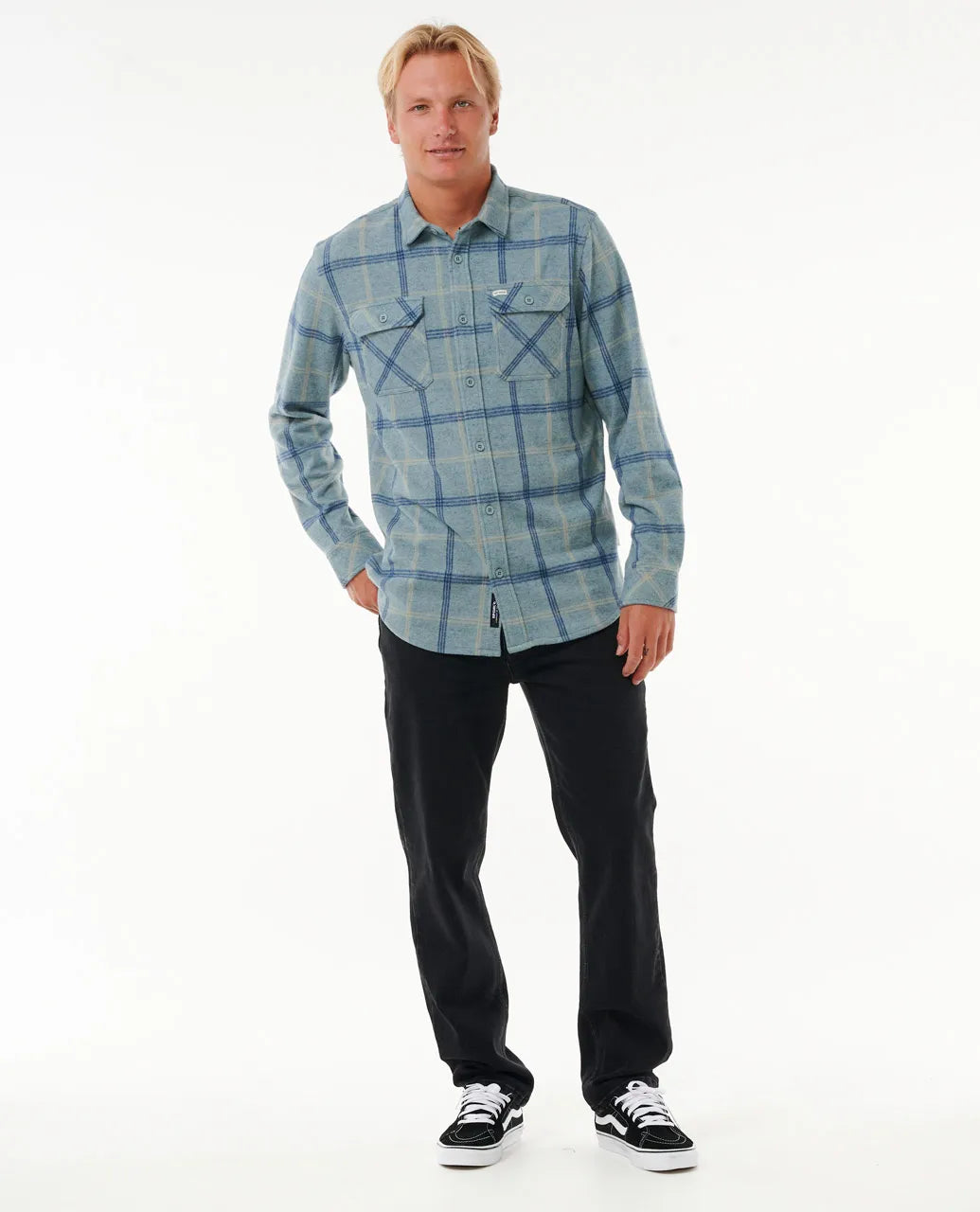 Ripcurl Men's Grid Long Sleeve Shirt