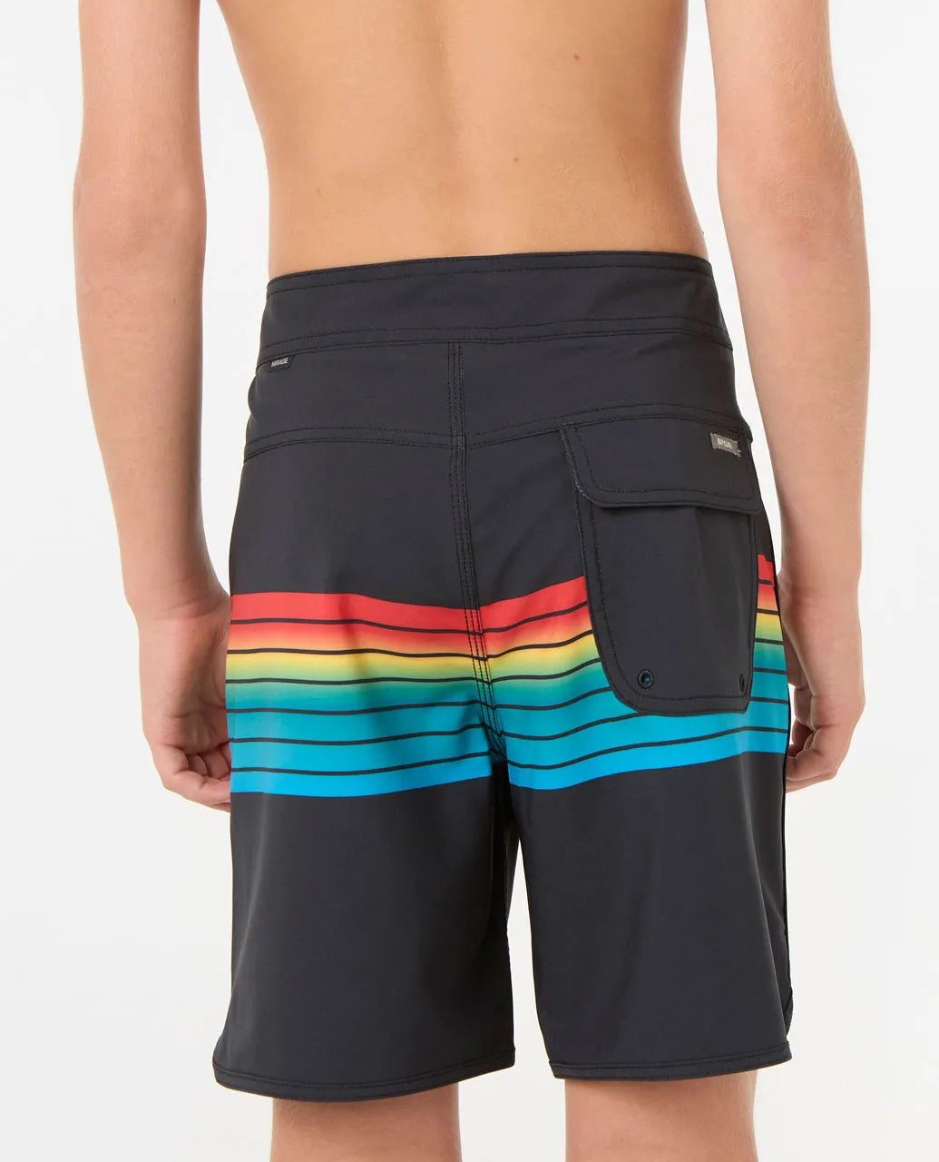 Ripcurl Boys 8-16 Surf Revival Boys Boardshorts - Black 4
