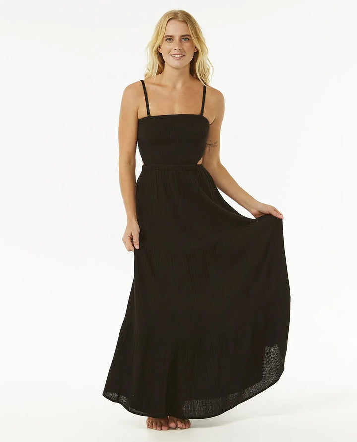 Ripcurl Premium Surf Maxi Dress - Black 