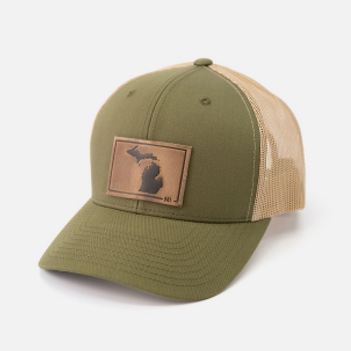 Range Leather Co. - Michigan Silhouette Hat