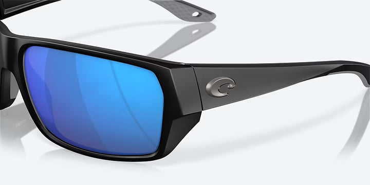Costa Tailfin 580G Sunglasses - Matte Black/Blue Mirror 6