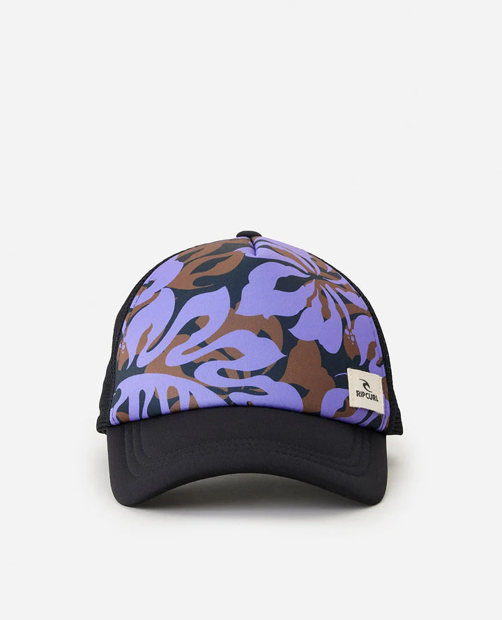 Ripcurl Women's Mixed Yardage Trucker Hat - Purple 