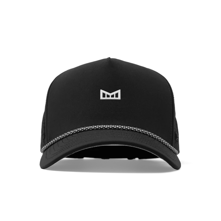 Melin Hydro Odysea Rope Bulls Icon Snapback Hat - Black 1