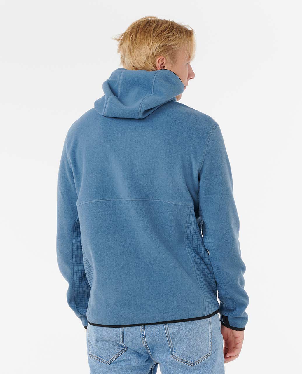 Ripcurl Departed Polar Fleece Zip Jacket - Bluefin 1