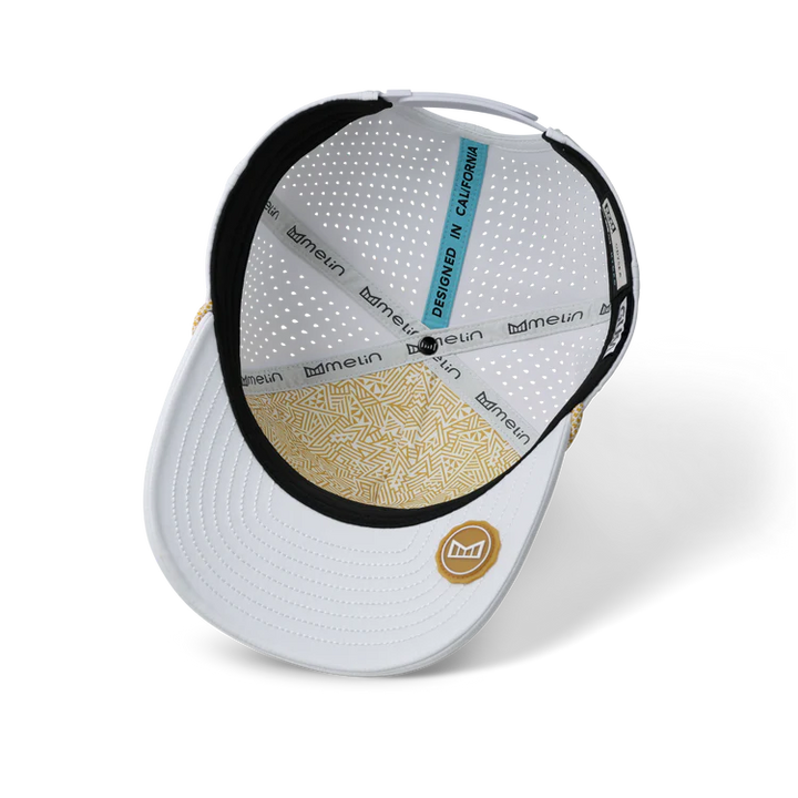 Melin Odysea Stacked Hydro Performance Hat - White/Gum 4