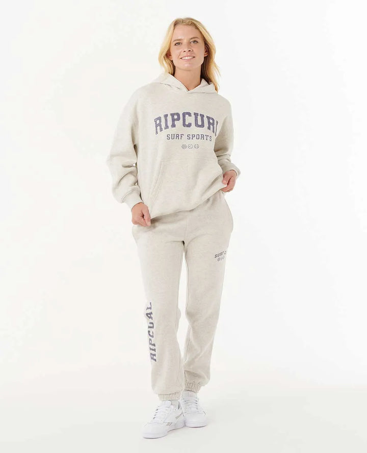 Ripcurl Women's Varsity Sports Oversized Hoodie - Sports Marle 3