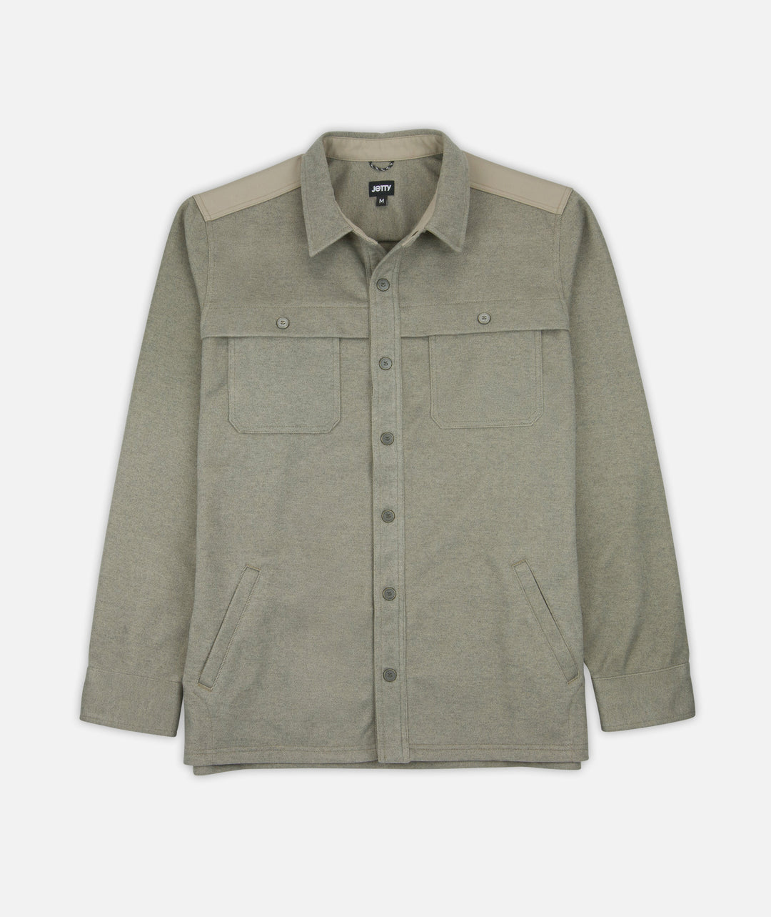 Jetty Men's Maverick Jacshirt - Deep Tan 