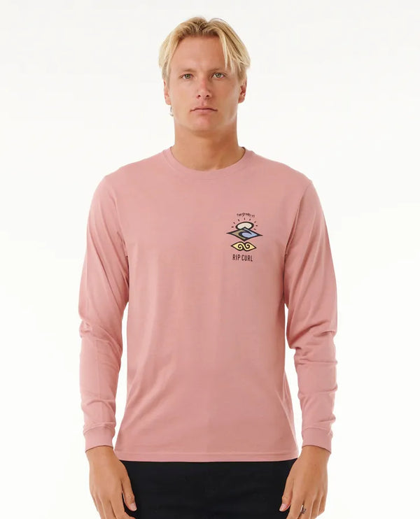 Ripcurl Men’s Search Icon Long Sleeve Tee