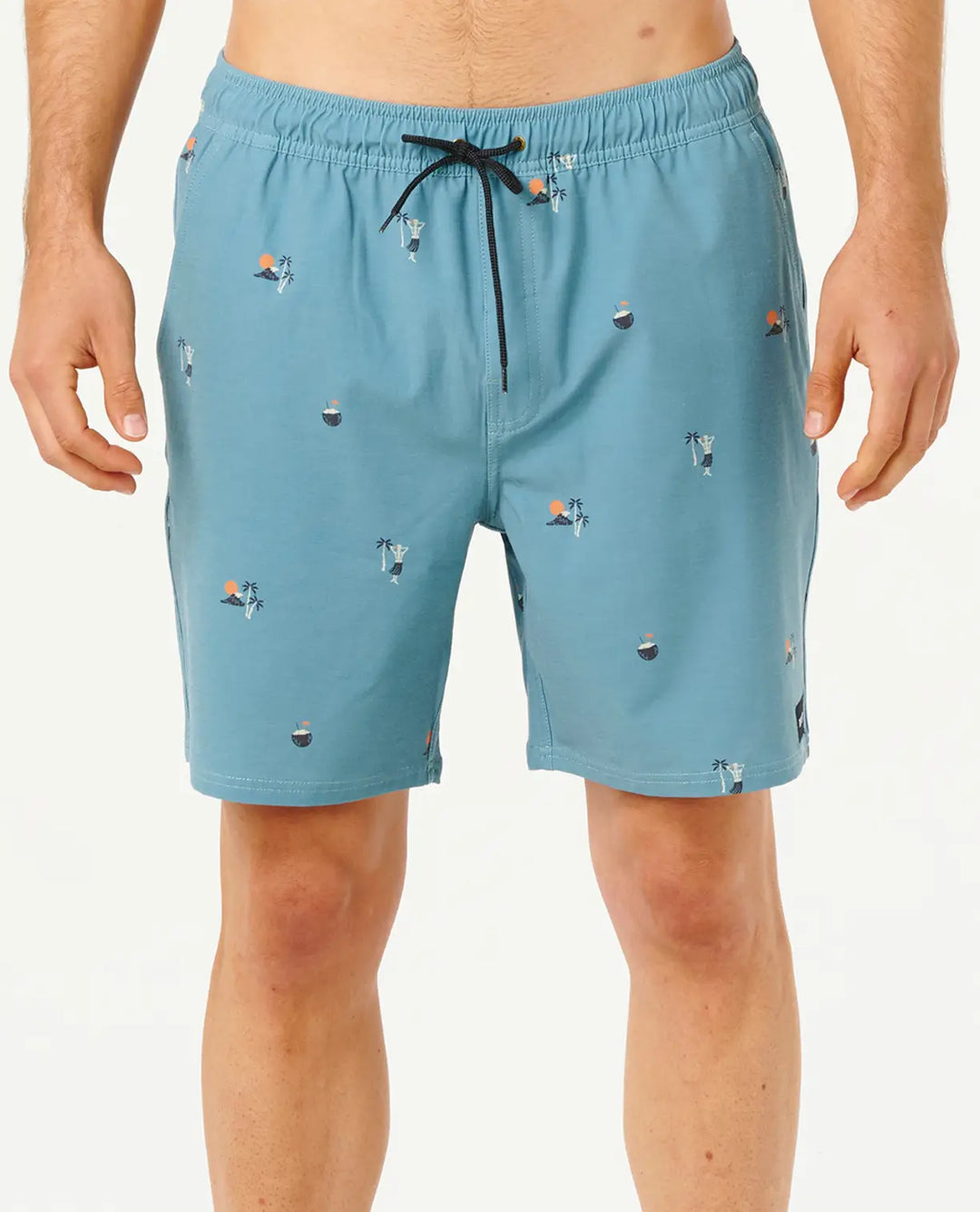 Rip Curl Men's Skelly Breach Volley Boardshorts Bluestone