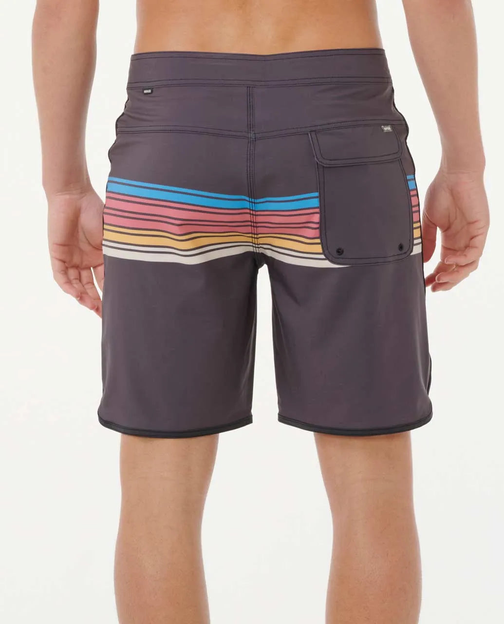 Ripcurl Men’s Mirage Surf Revival 19" Boardshorts - Black Wave 1