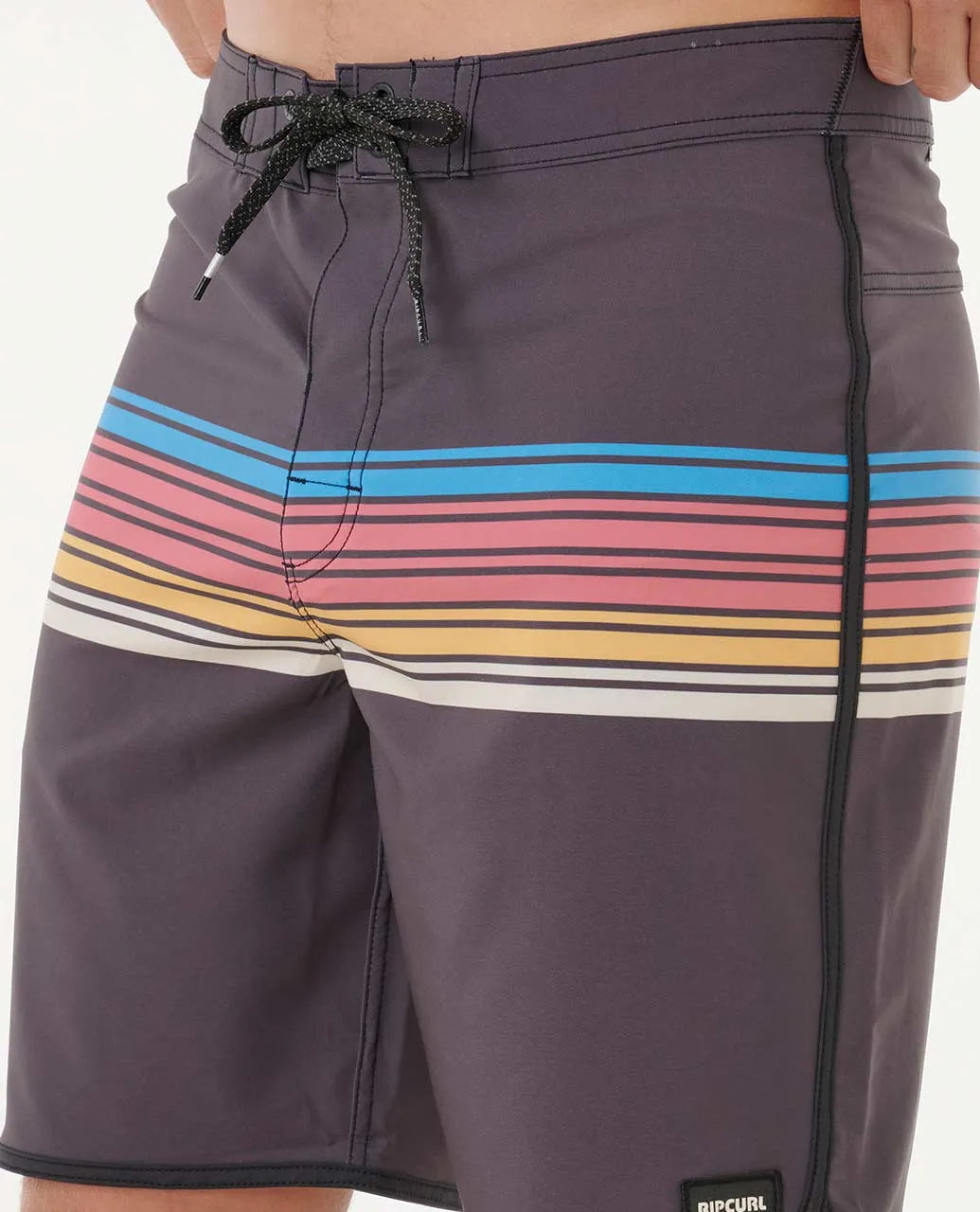 Ripcurl Men’s Mirage Surf Revival 19" Boardshorts - Black Wave 4