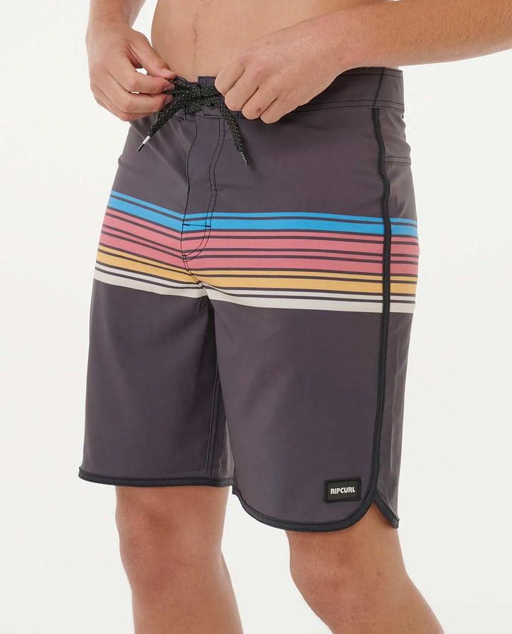 Ripcurl Men’s Mirage Surf Revival 19" Boardshorts - Black Wave 5