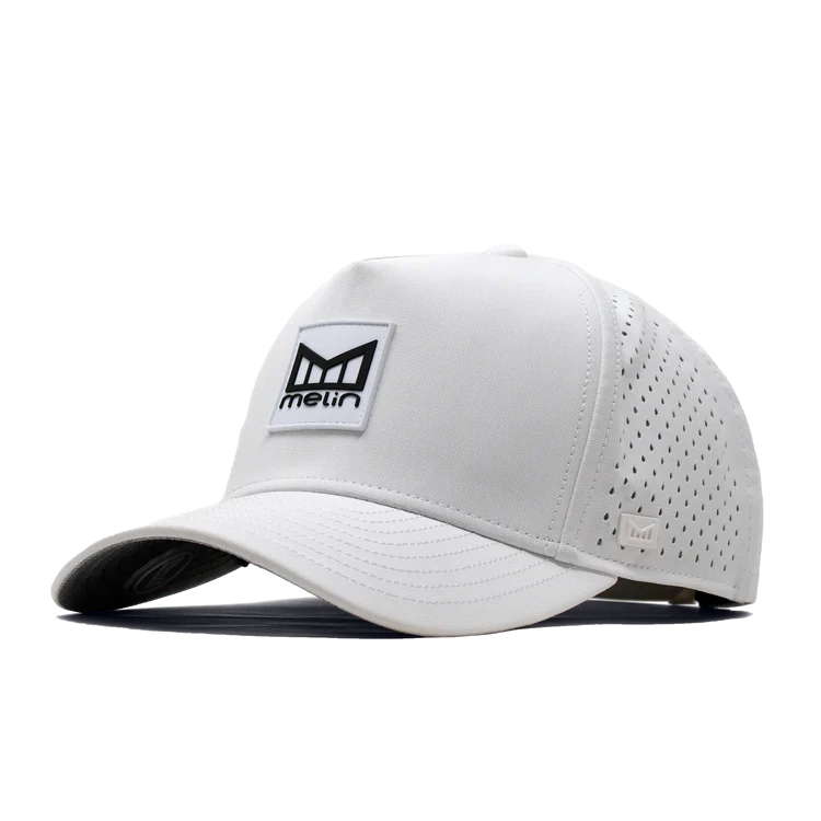 Melin Odyssey Stacked Hydro Hat - White 1