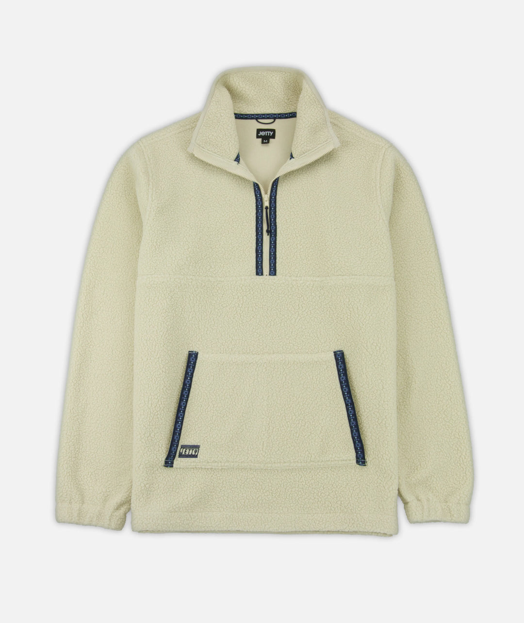 Jetty Men's Port Hi-pile Fleece - Cream