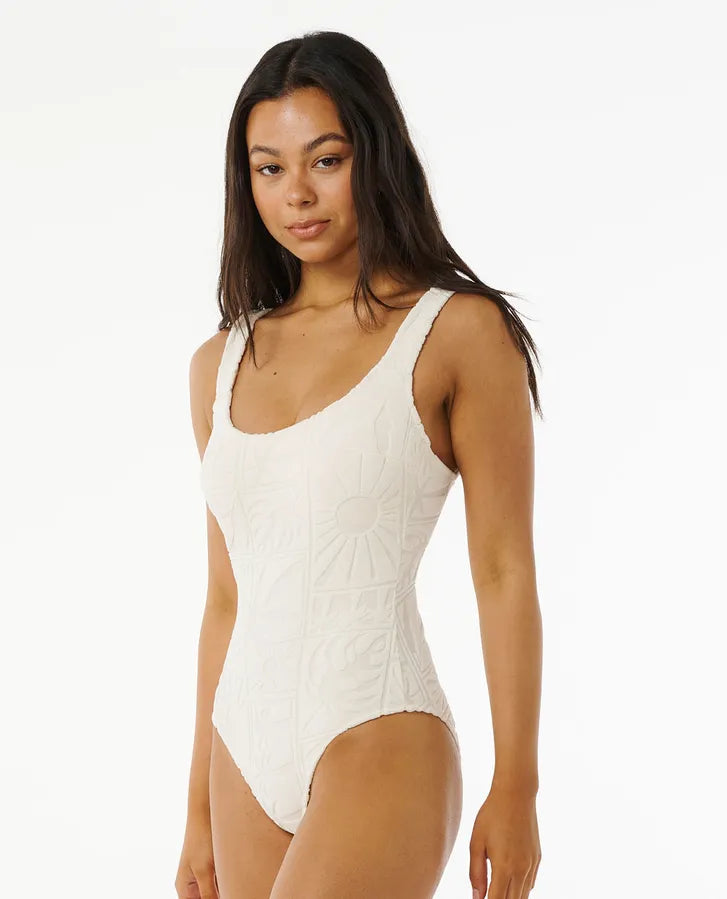 Ripcurl Women's Santorini Terry One Piece Suit FINAL SALE