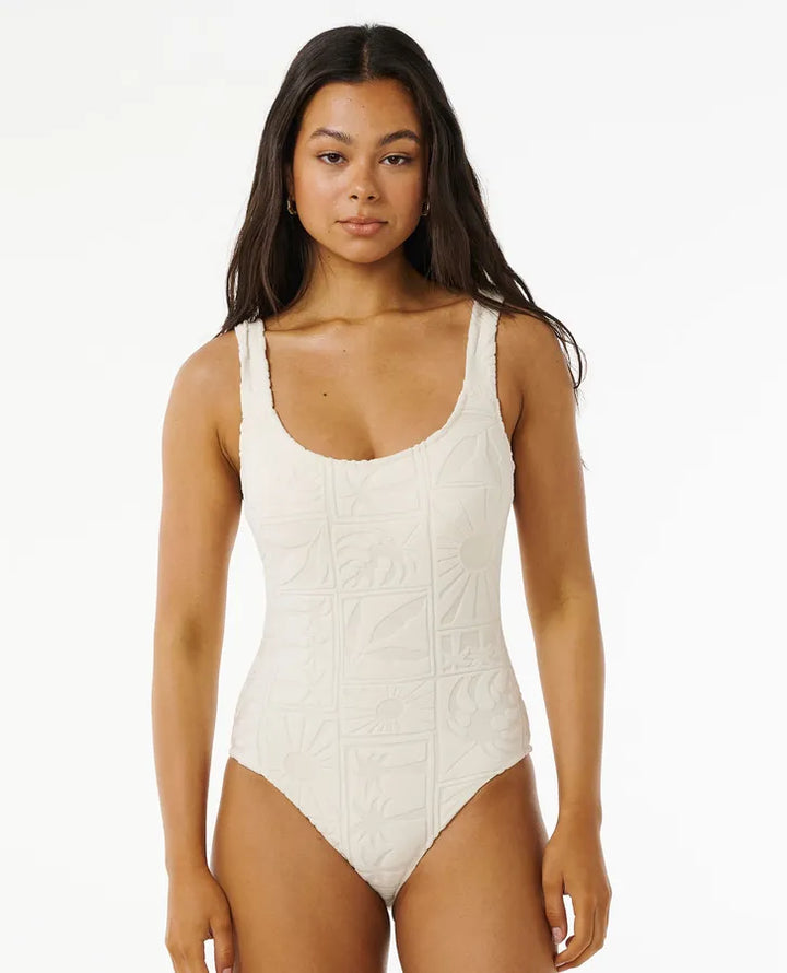 Ripcurl Women's Santorini Terry One Piece Suit FINAL SALE