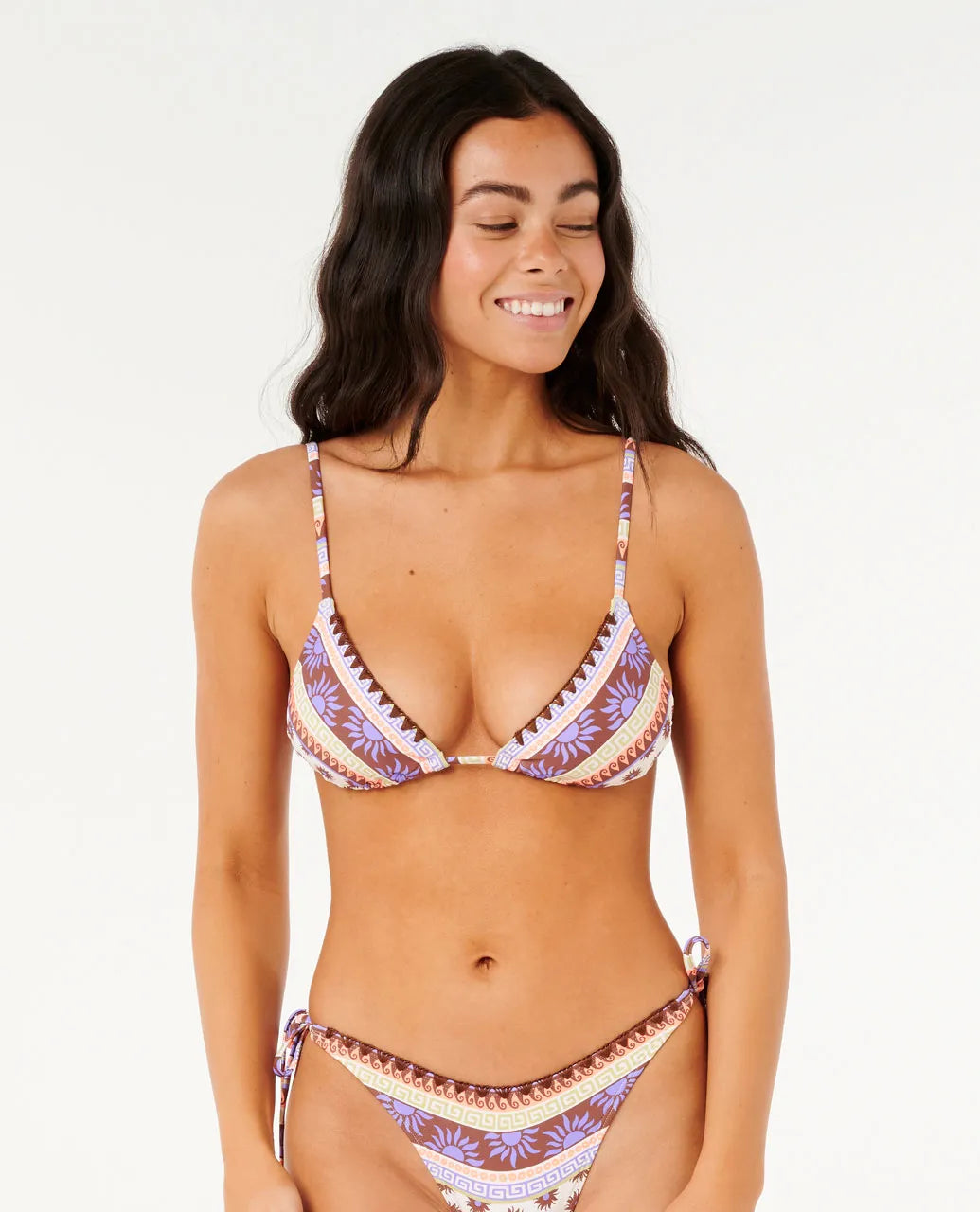 Ripcurl Women's Amare Tri Bikini Top - Off White 2