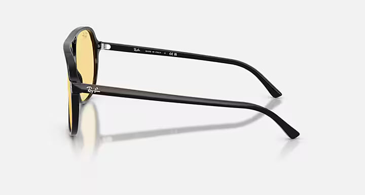 Ray-Ban Bill Summer Capsule Sunglasses - Black w Yellow 2