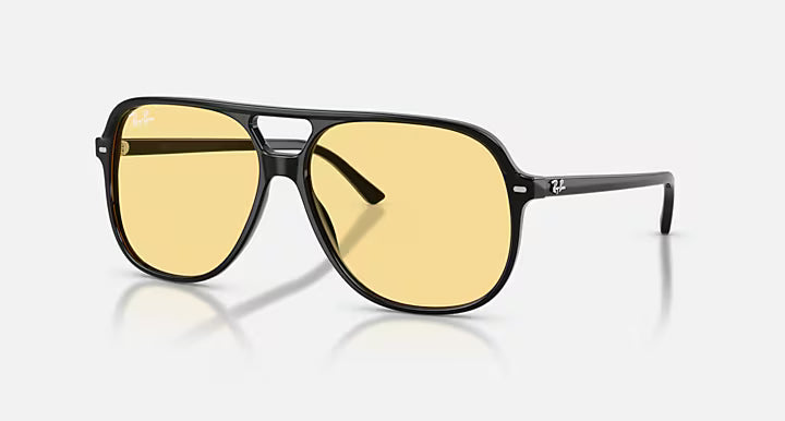 Ray-Ban Bill Summer Capsule Sunglasses - Black w Yellow 