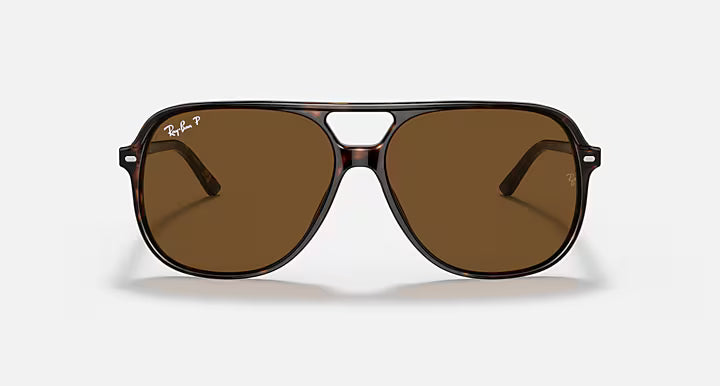Ray-Ban Bill Sunglasses - Polished Havana w Brown Polarized 3