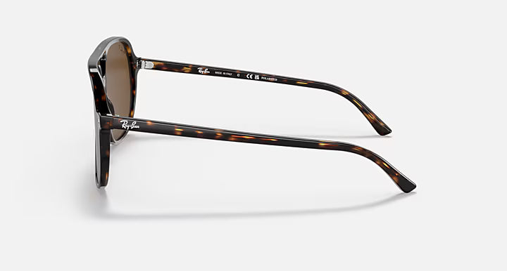 Ray-Ban Bill Sunglasses - Polished Havana w Brown Polarized 2
