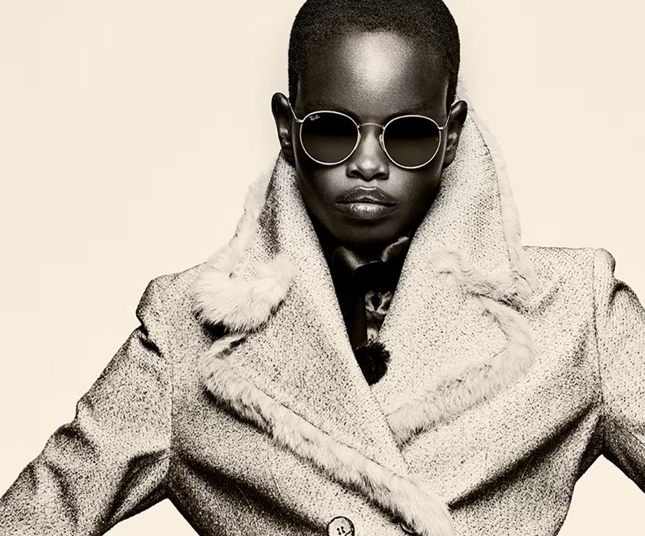 RayBan Round Metal Sunglasses