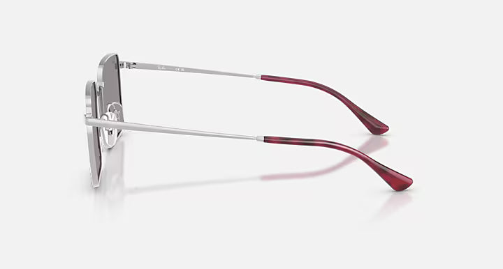 Ray-Ban Idan Bio-Based Sunglasses - Silver w Grey 2