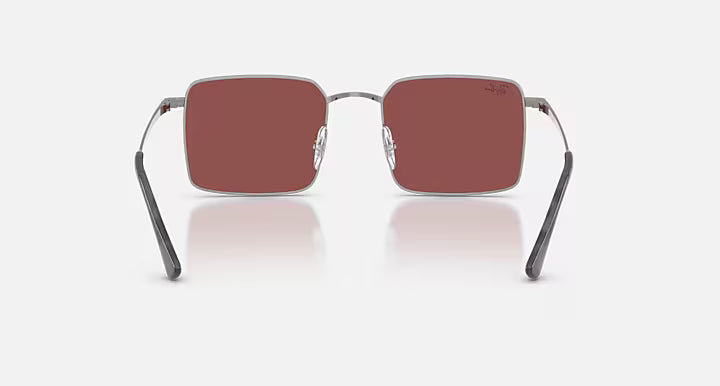 Ray-Ban Idan Bio-Based Sunglasses - Gunmetal w Dark Violet 3