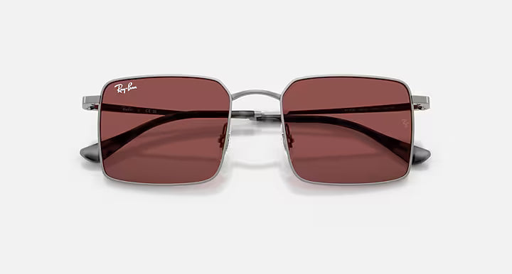 Ray-Ban Idan Bio-Based Sunglasses - Gunmetal w Dark Violet 4