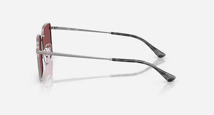 Ray-Ban Idan Bio-Based Sunglasses - Gunmetal w Dark Violet 2