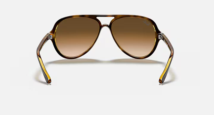 Ray-Ban Cats 5000 Classic Sunglasses - Light Havana w Light Brown Gradient 4