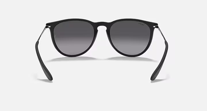 RayBan Erika Sunglasses - Rubber Black Light Grey Gradient Dark 3