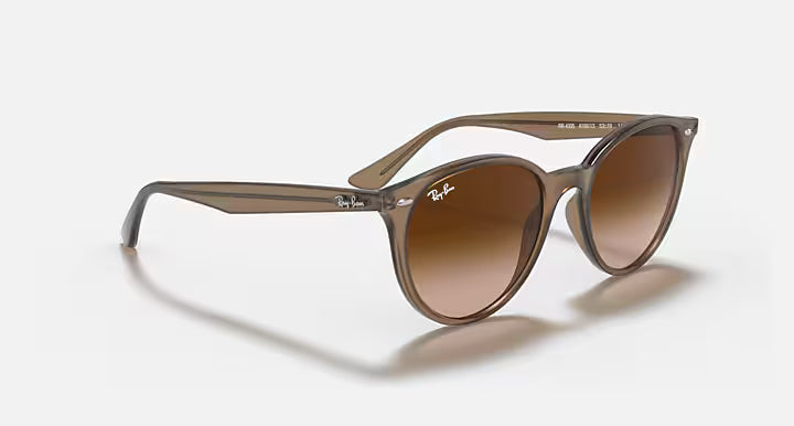 Ray-Ban RB4305 Sunglasses - Polished Beige - Opal Beige Brown Gradient Dark Brown 5